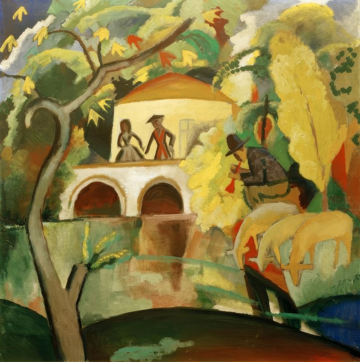 Rokokko av August Macke