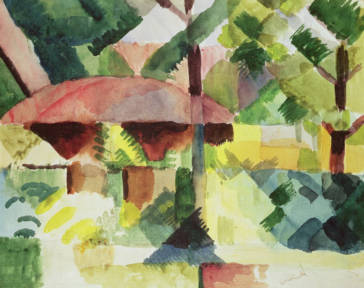 Hagen, 1914 av August Macke