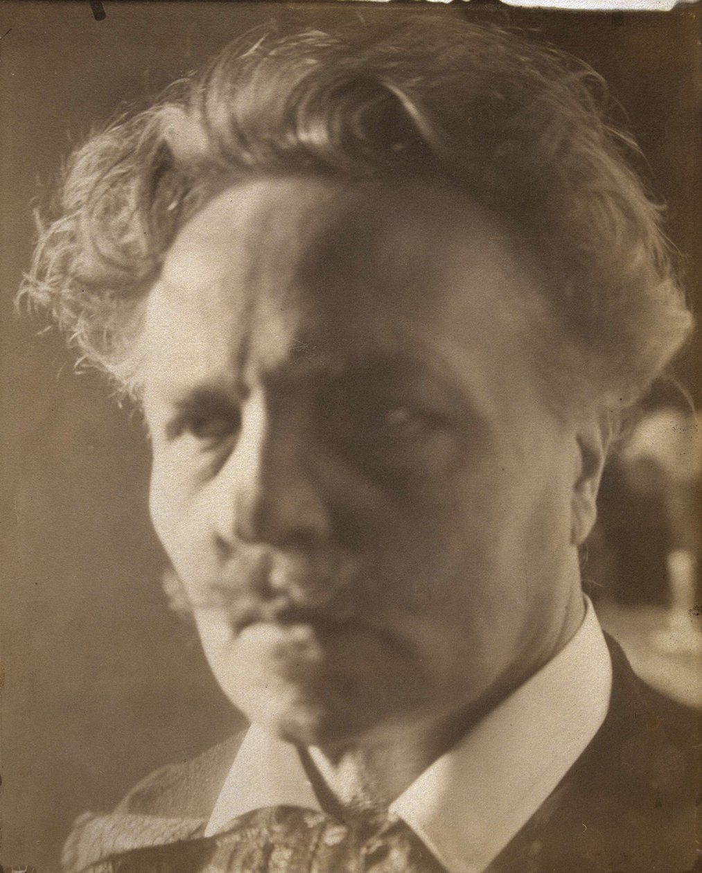 Selvportrett av August Strindberg av August Johan Strindberg