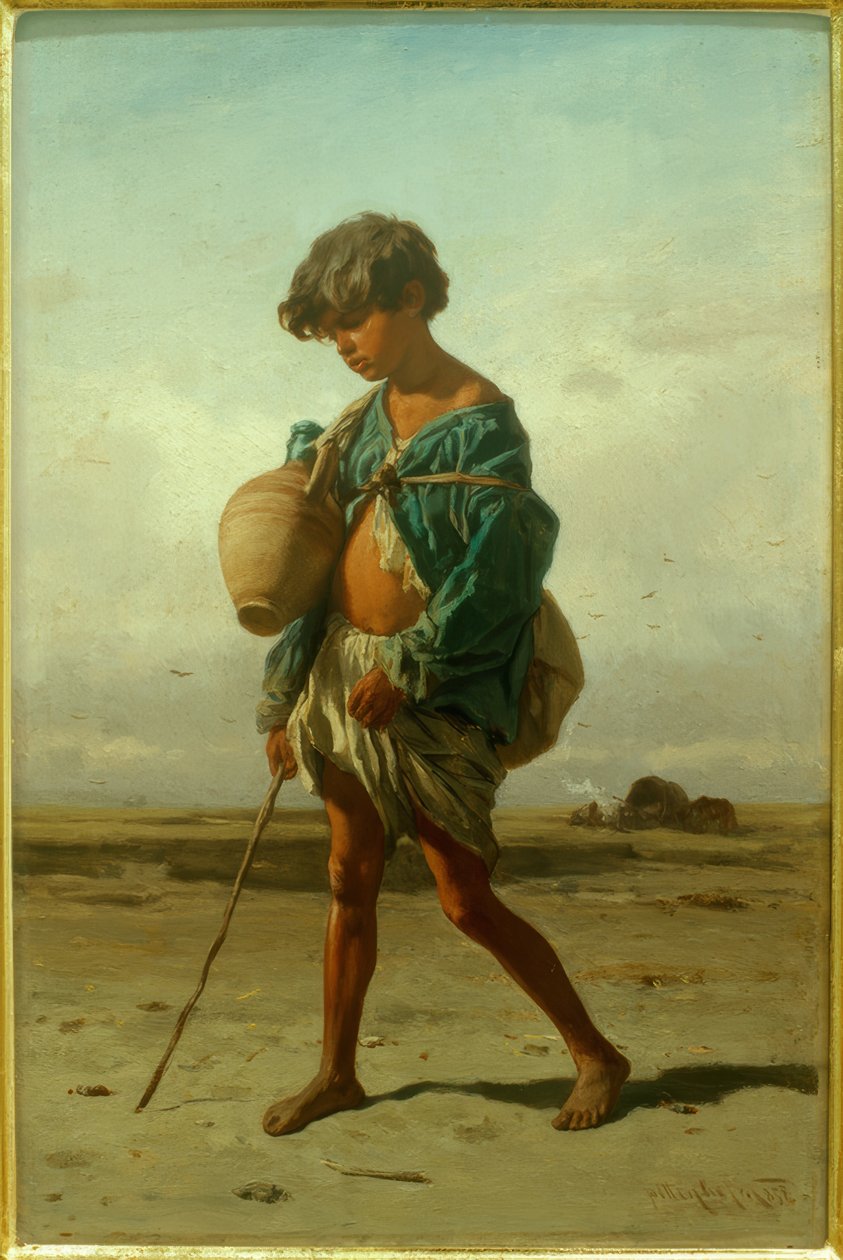 Sigøynergutt av August von Pettenkofen