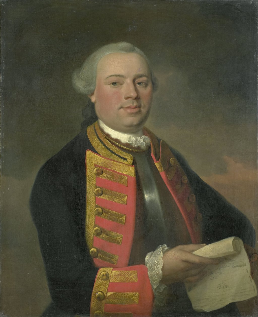 Johan Arnold Zoutman (1724-93), viseadmiral av August Christian Hauck