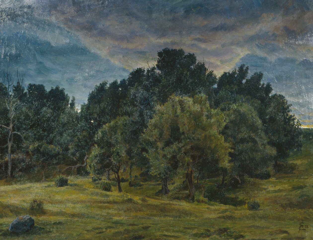 Hagen på Eiebakke av August Eiebakke