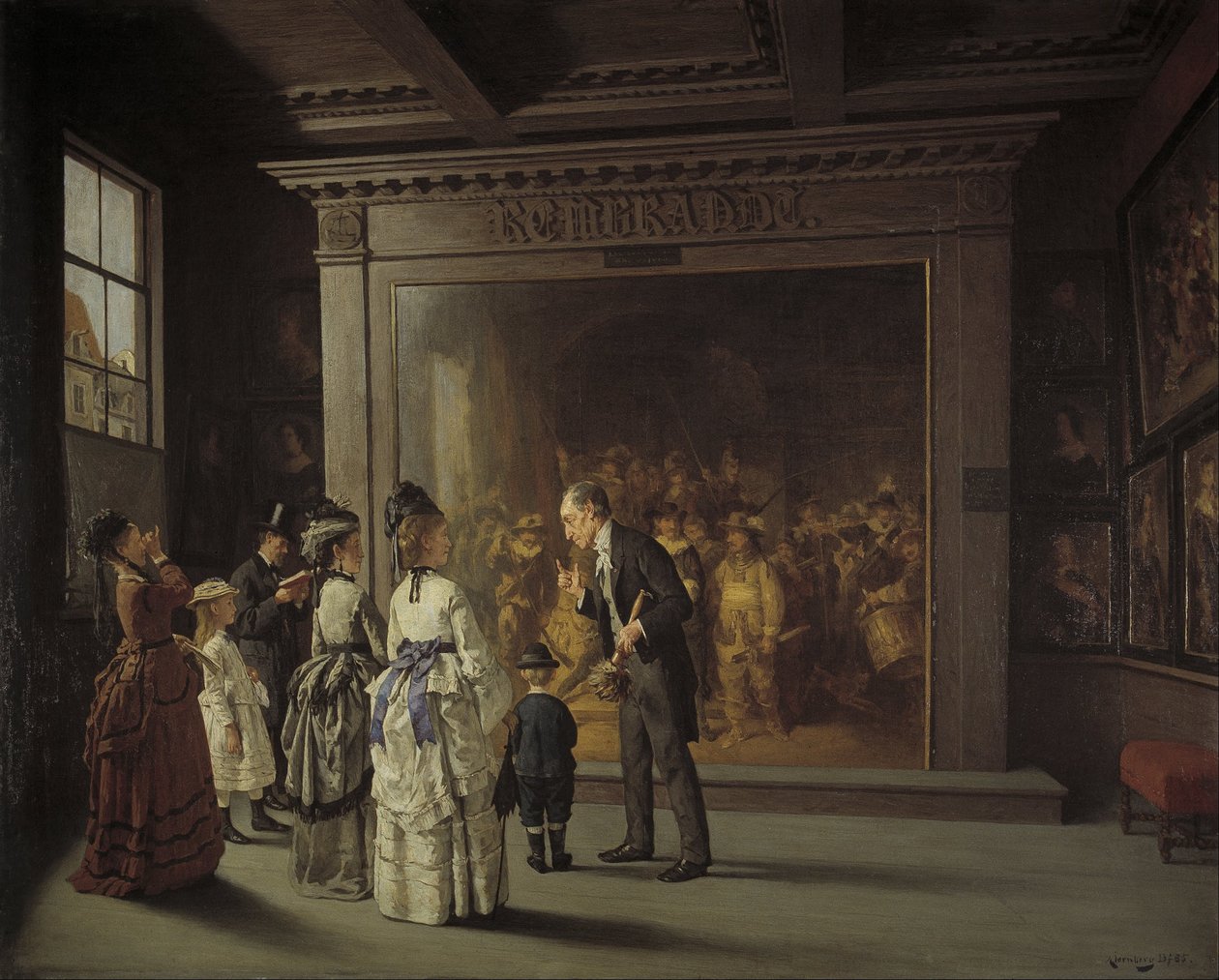 Trappeoppgang av August Jernberg