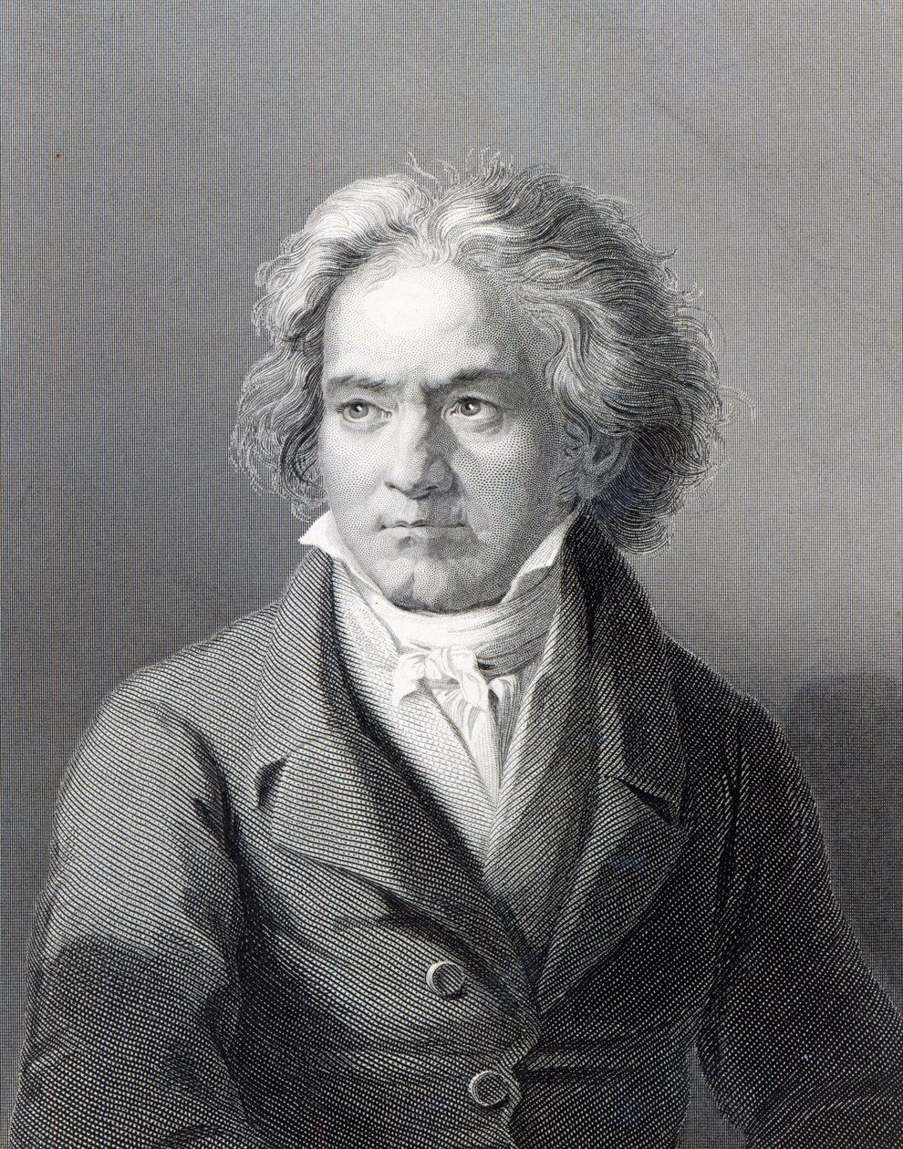 Ludwig van Beethoven, gravert av William Holl den yngre (gravering) av August Karl Friedrich von Kloeber