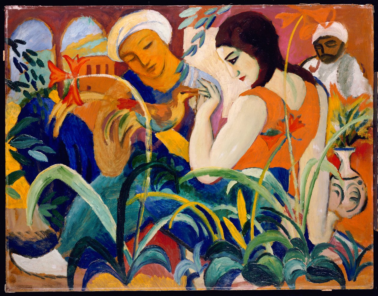 Østlige kvinner av August Macke
