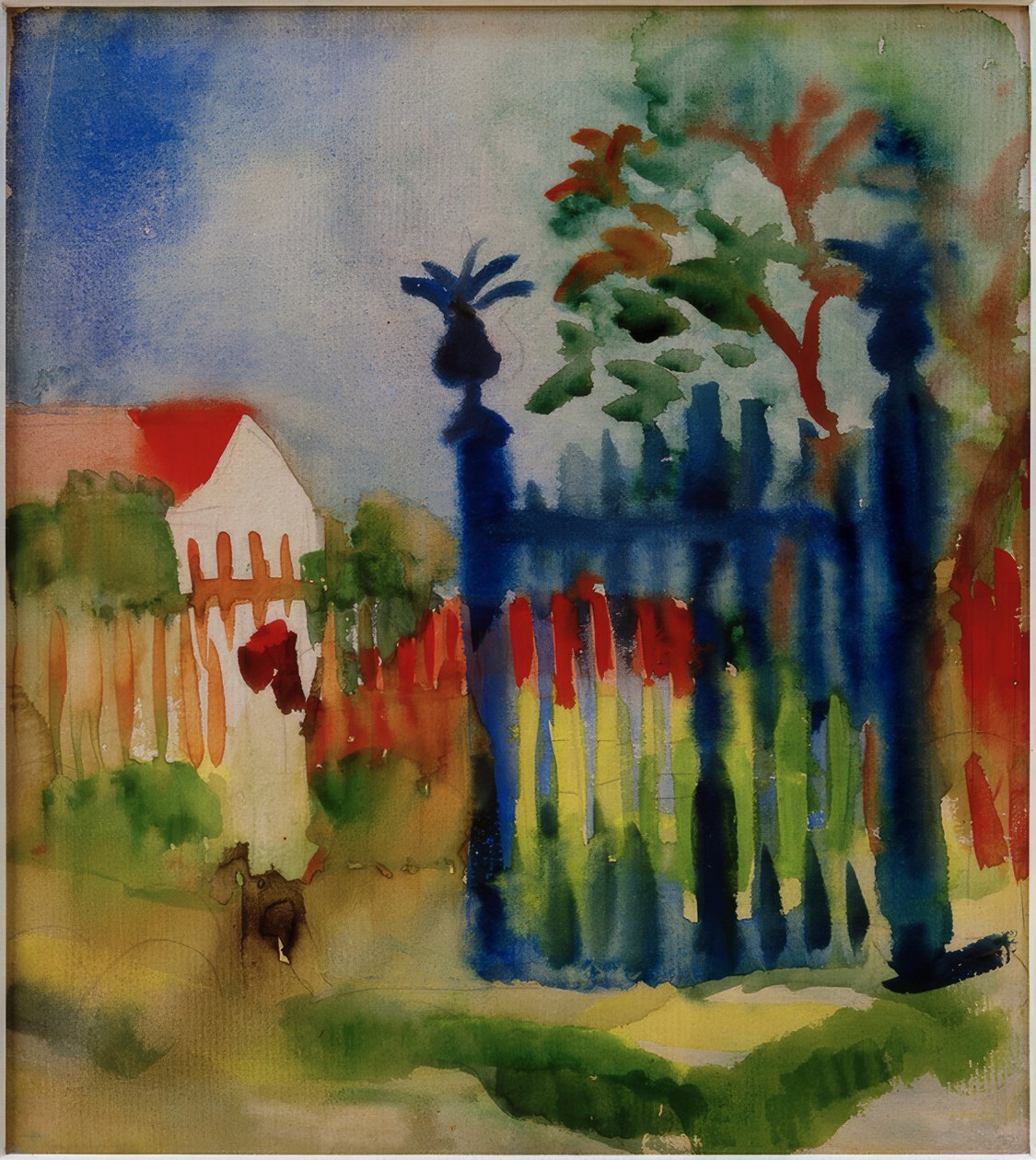 Hageport av August Macke