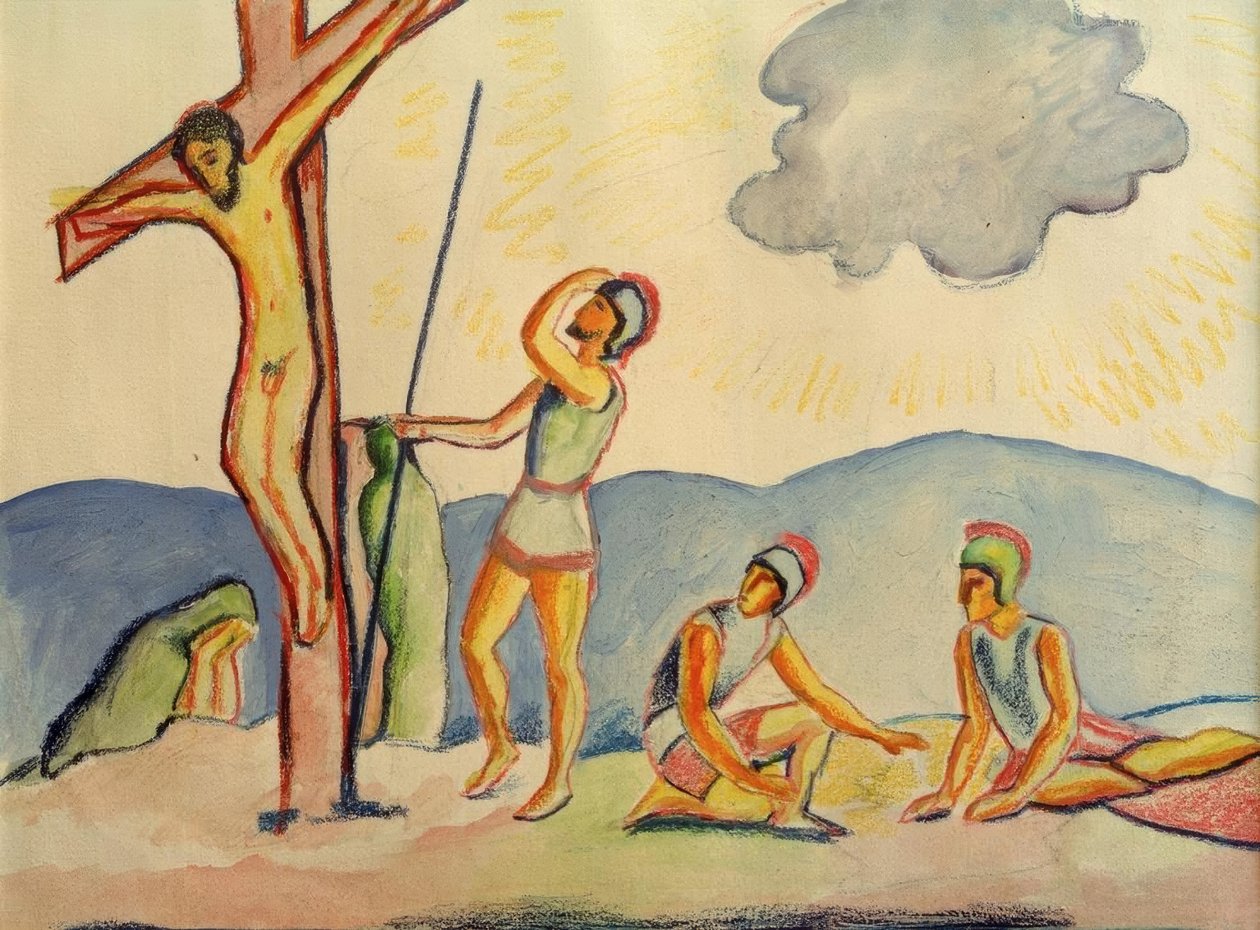 korsfestelse av August Macke