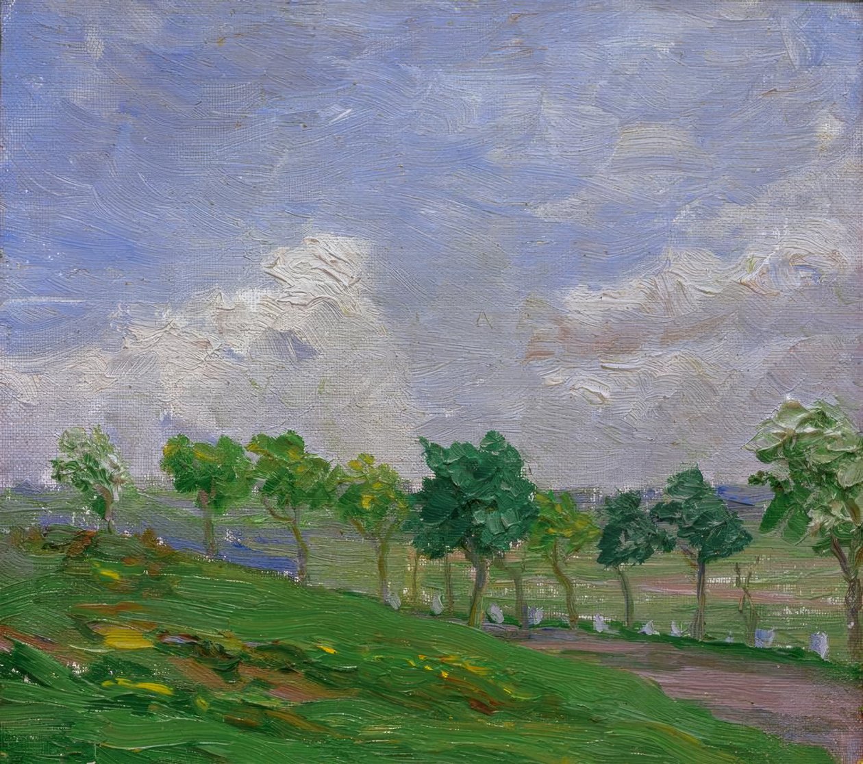 Landskap nær Kandern av August Macke