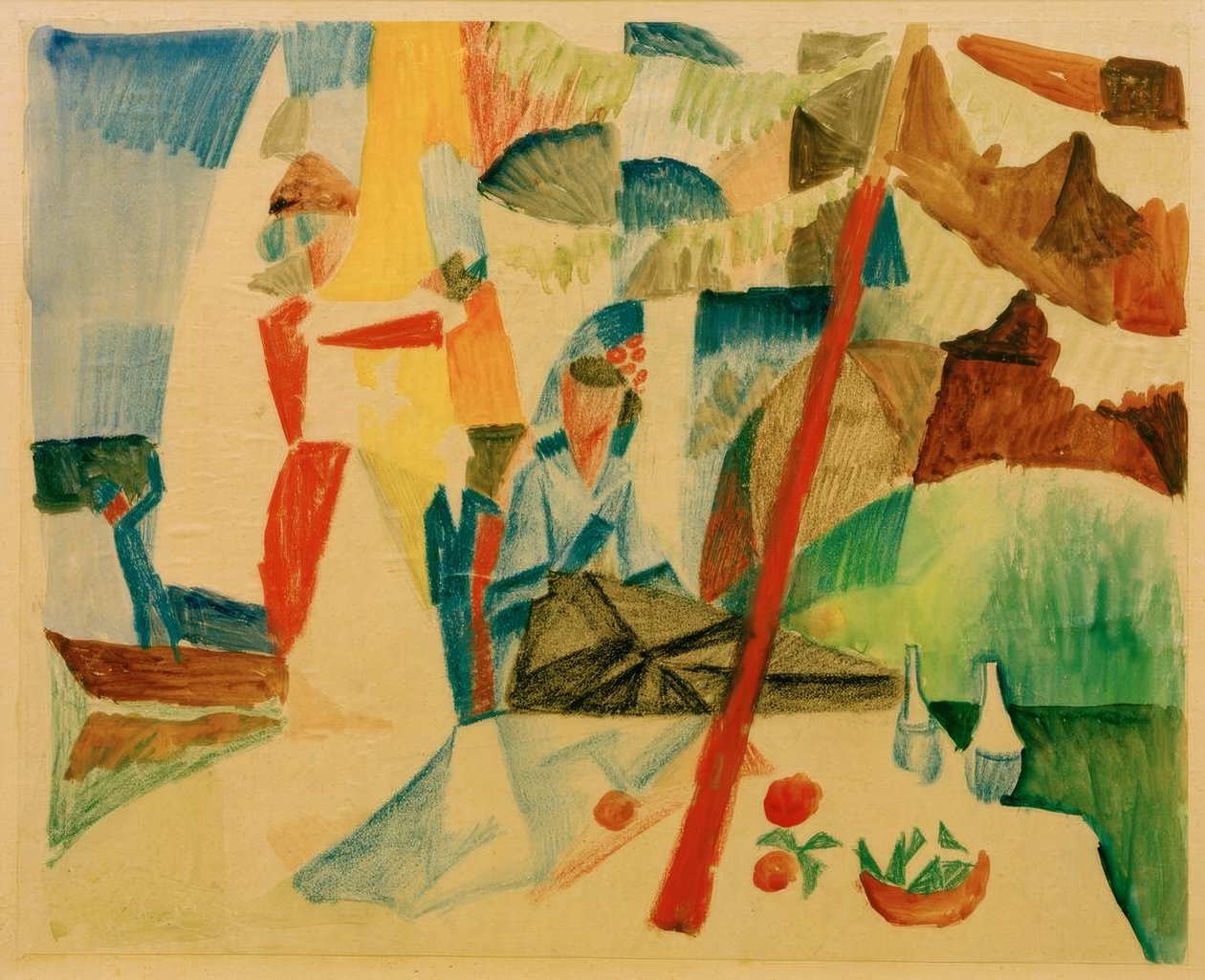 Piknik etter seiling av August Macke