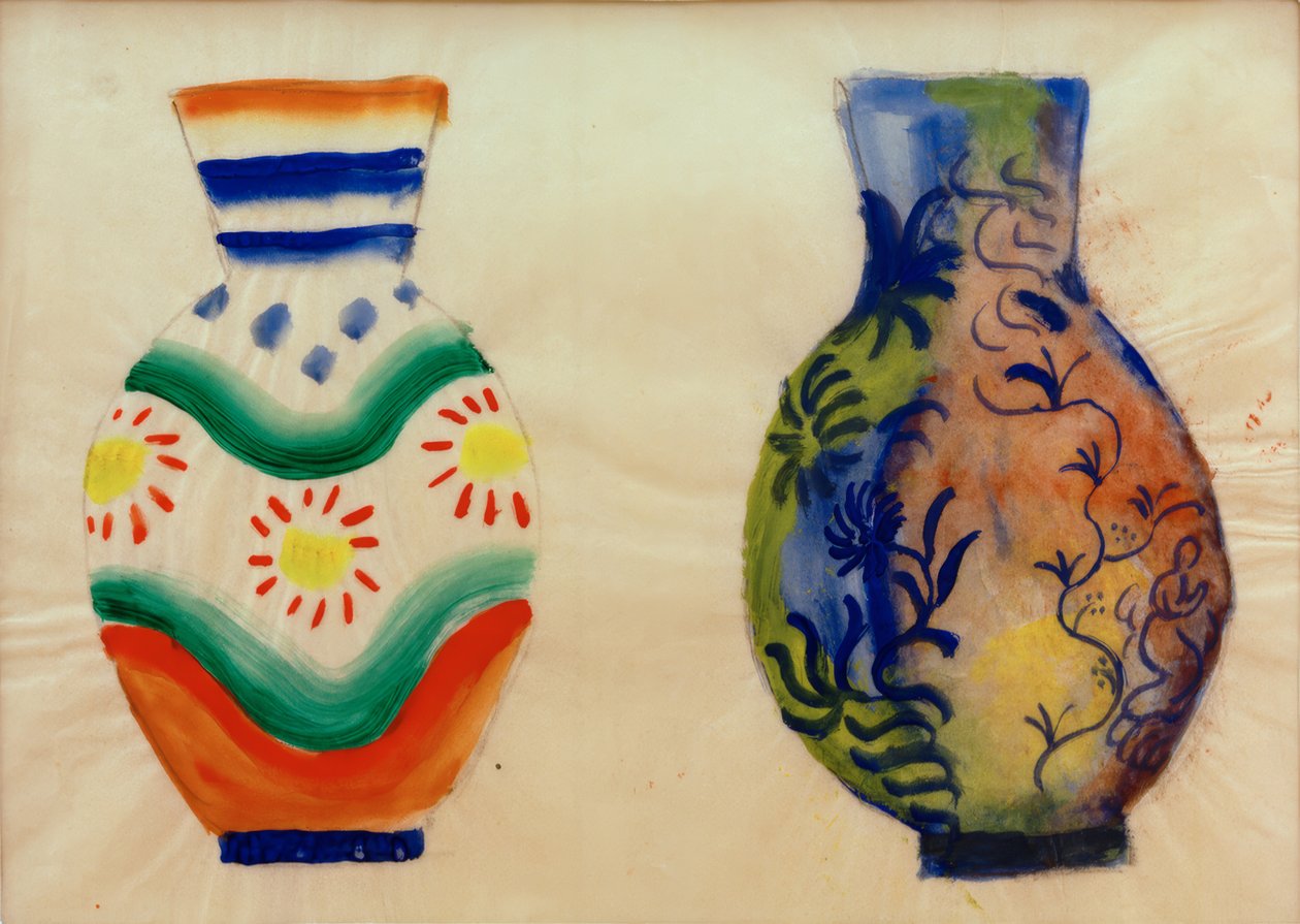 To bukvaser av August Macke