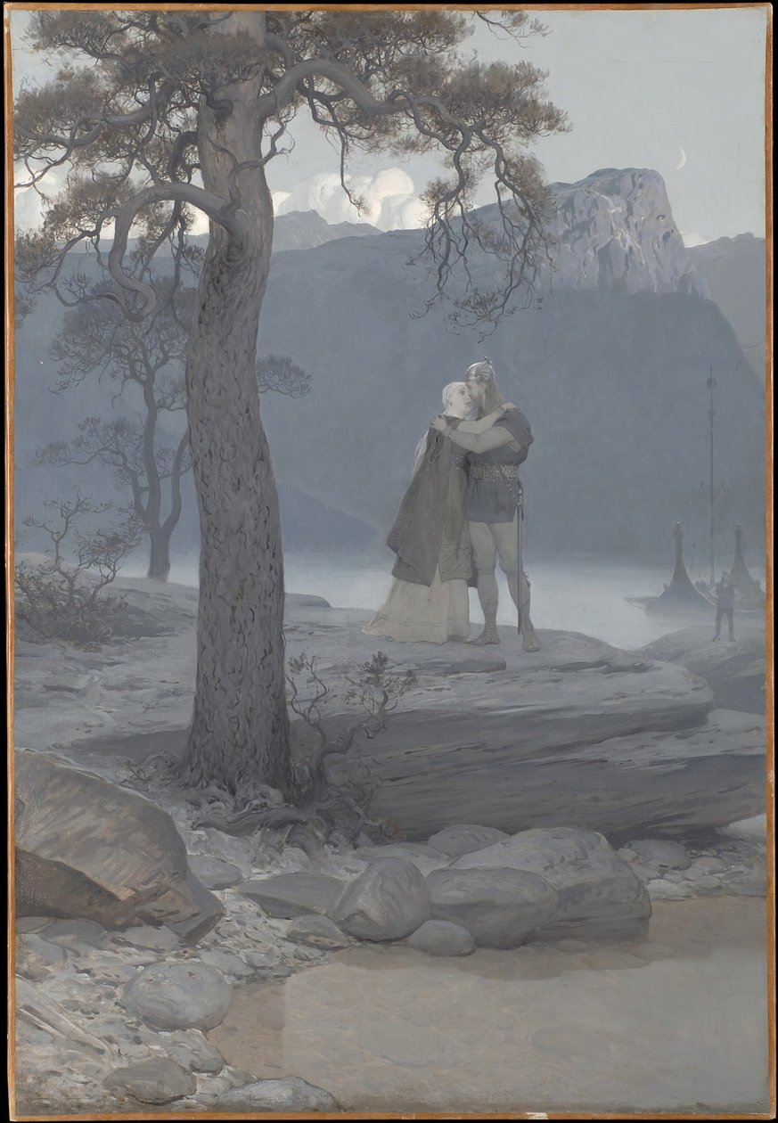 Farvel (fra Fridtjovs saga) av August Malmström