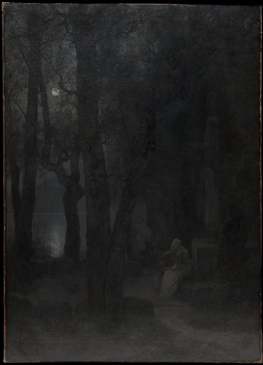 Frithiofs lykke (fra Frithiofs saga) av August Malmström