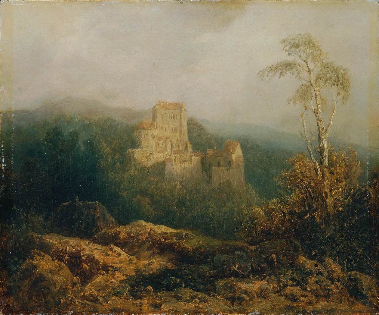 Fjellslottet av August Piepenhagen