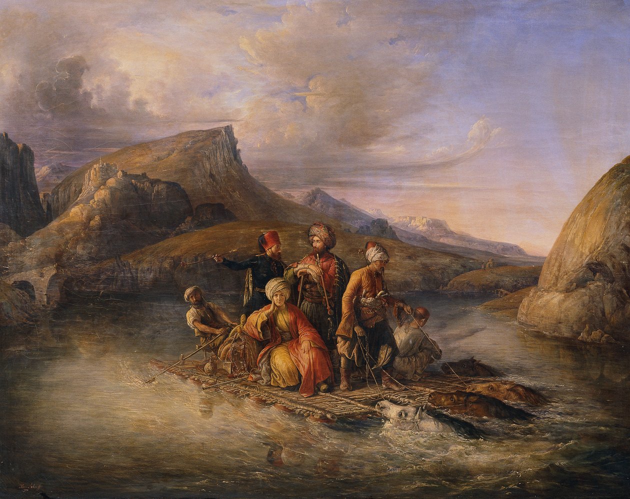 Krysser Tigris av August Theodor Schöfft