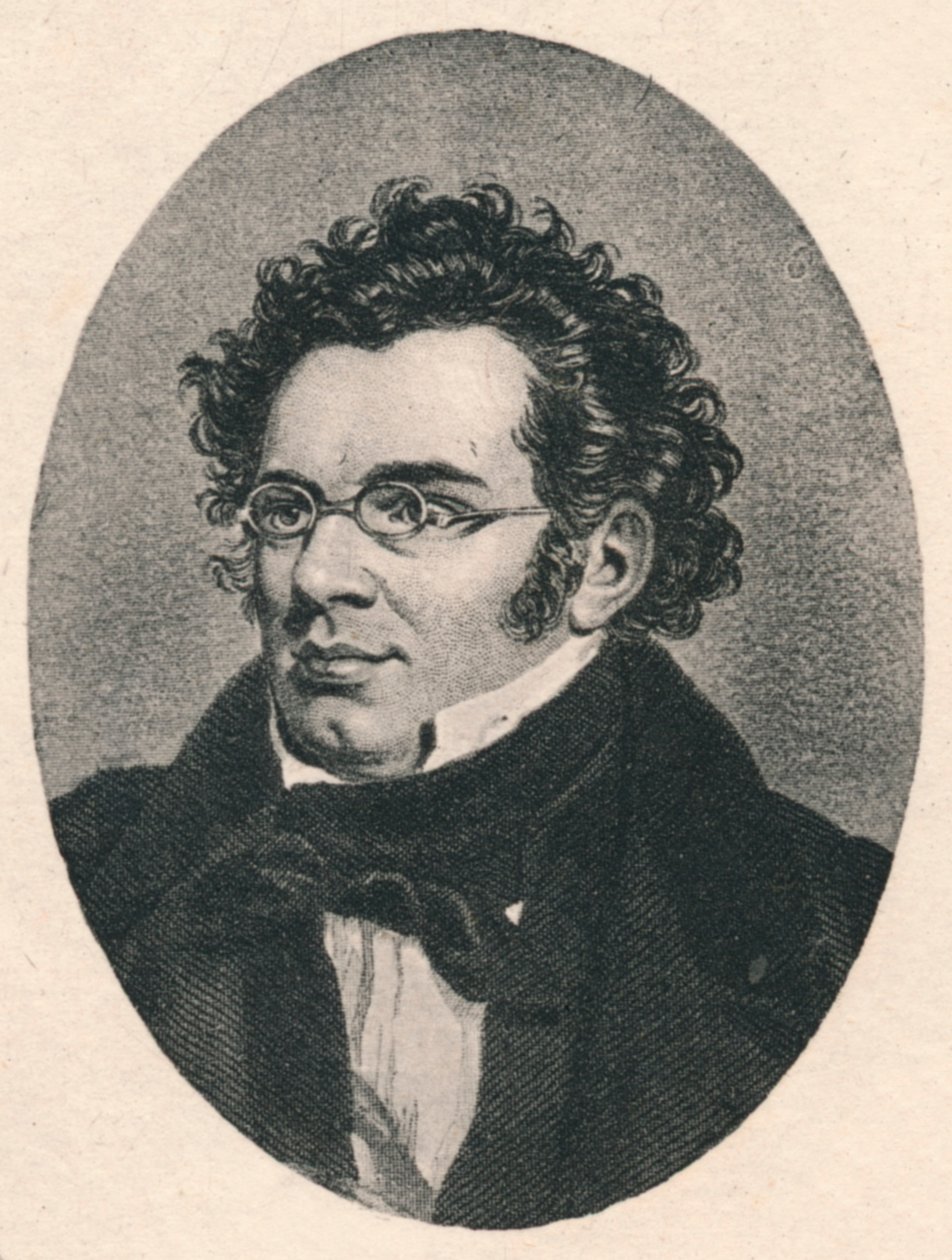 Schubert., 1819, 1895 av August Weger