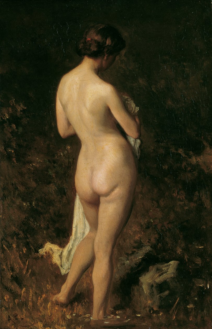 Badende av August von Pettenkofen