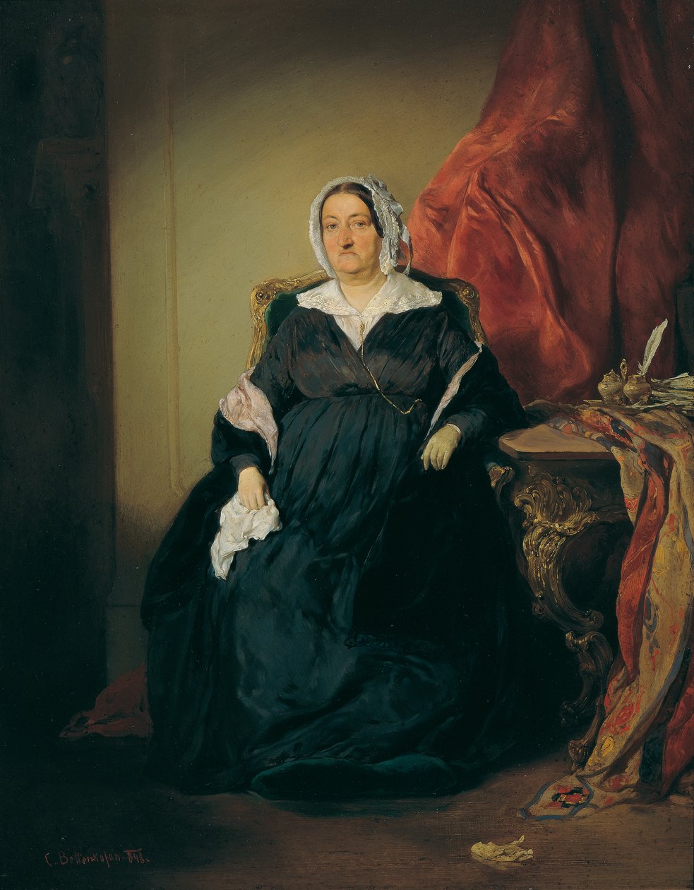 Elisabeth Imrédy, adelig av Omorovicze av August von Pettenkofen