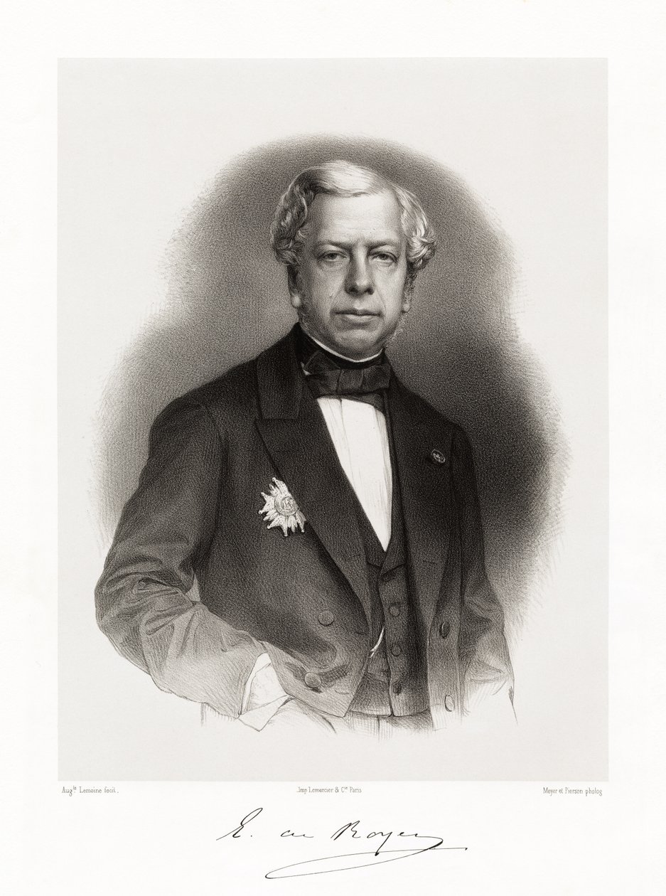 Ernest de Royer, 1865-66 av Auguste Charles Lemoine