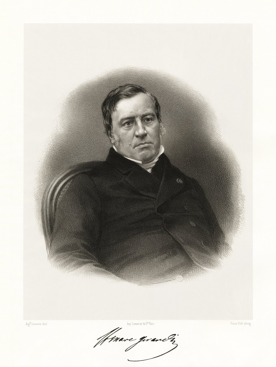 Saint-Marc Girardin, 1865-66 av Auguste Charles Lemoine