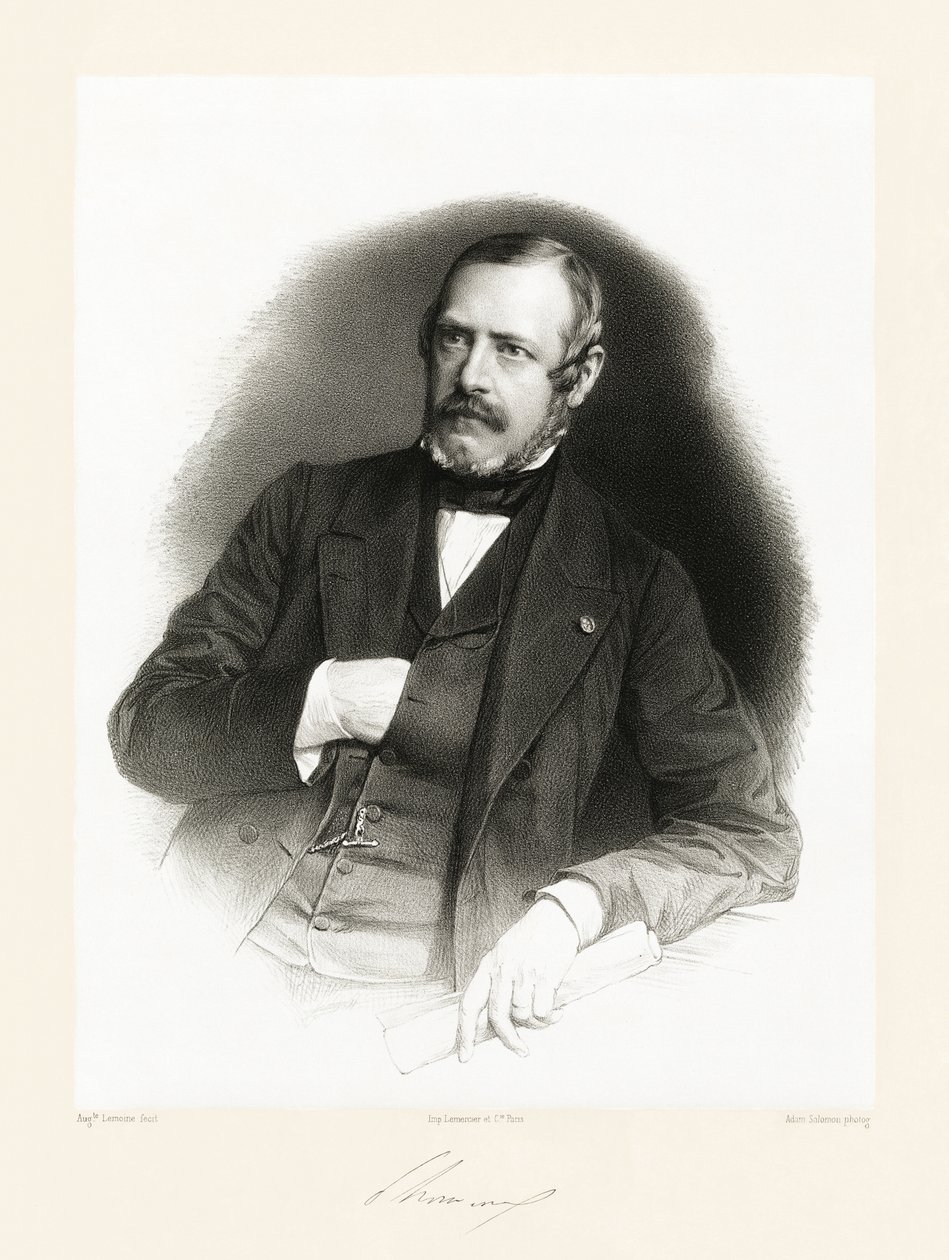 Édouard Antoine de Thouvenel, 1865-66 av Auguste Charles Lemoine