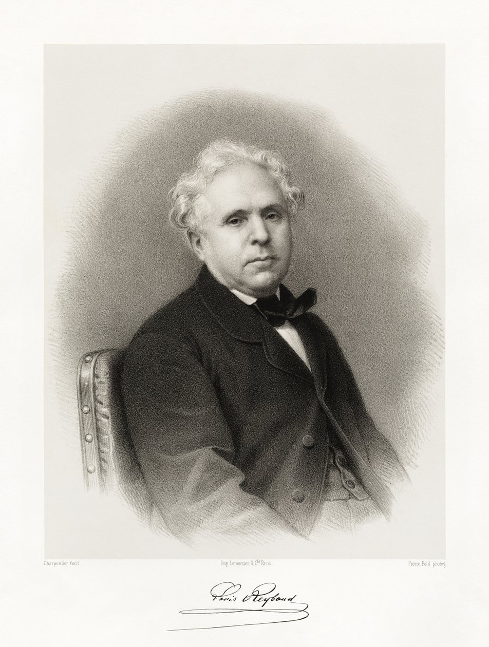 Marie Roch Louis Reybaud, 1865-66 av Auguste Charpentier