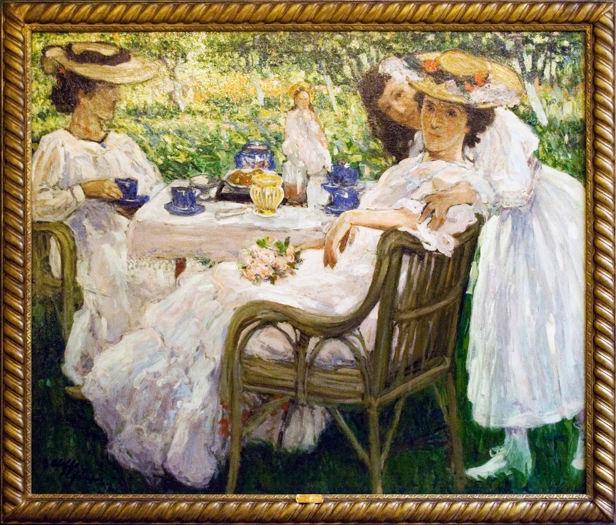 Juli i NewportnFrancais: Juillet a Nieuportn Nederlandsk: Juli i Nieuwpoortn av Auguste Oleffe