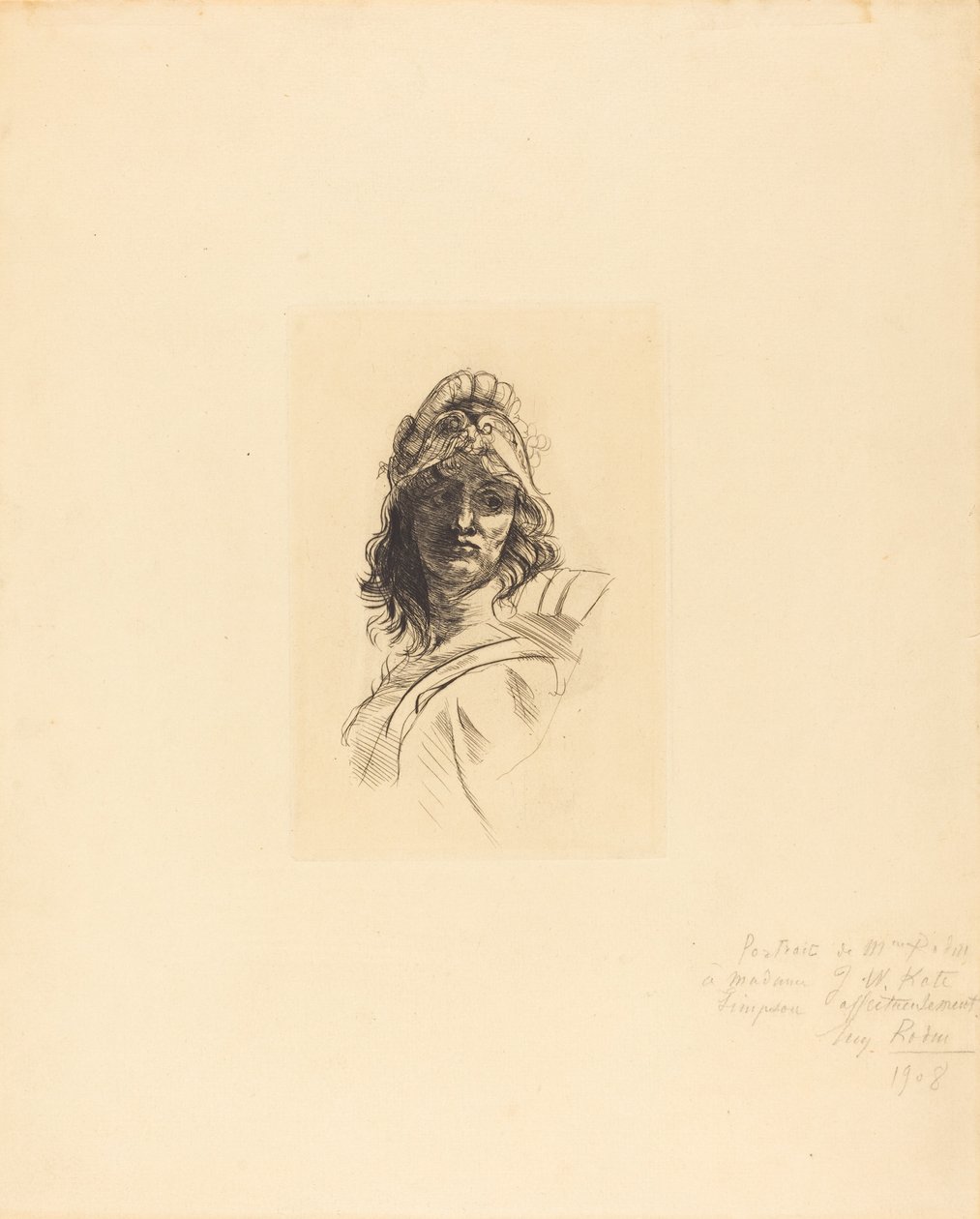 Envelopes de Bellone av Auguste Rodin