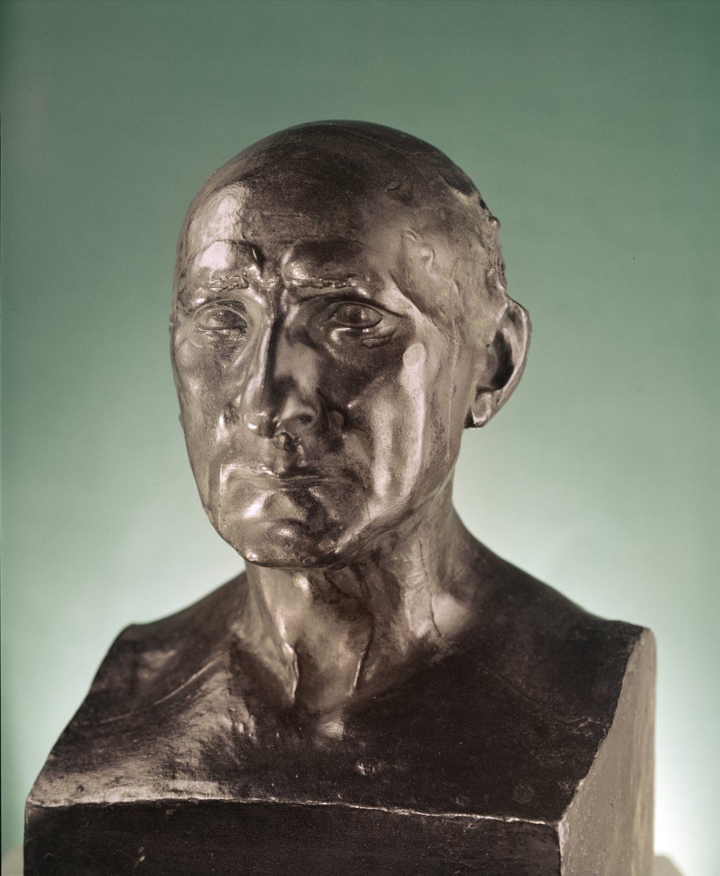 Jean Baptiste, 1864 (forgylt bronse) av Auguste Rodin