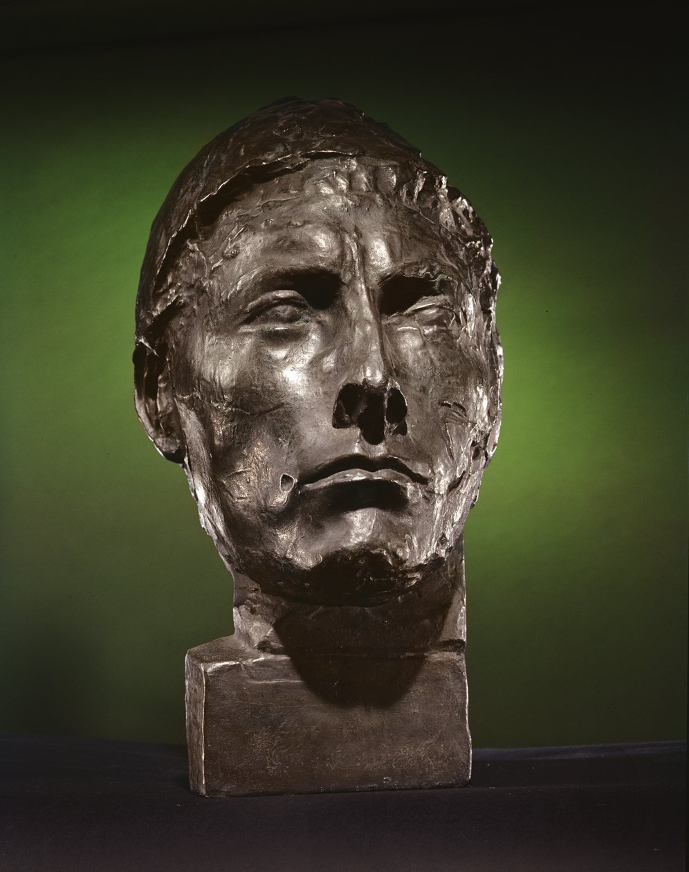 Pave Benedikt XV, 1915 (bronse) av Auguste Rodin