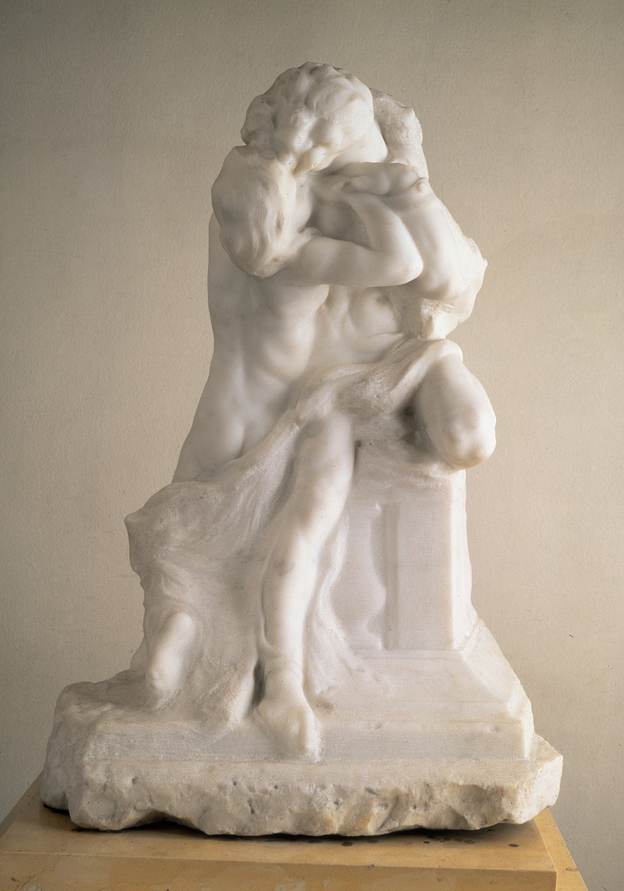 Romeo og Julie, 1905 (marmor) (revers av 183886) av Auguste Rodin