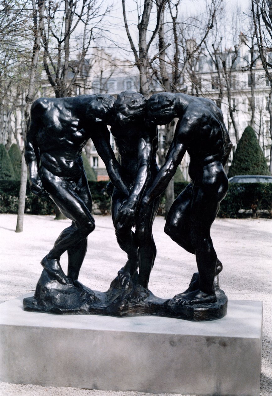 The Three Shades, 1881 (bronse) av Auguste Rodin