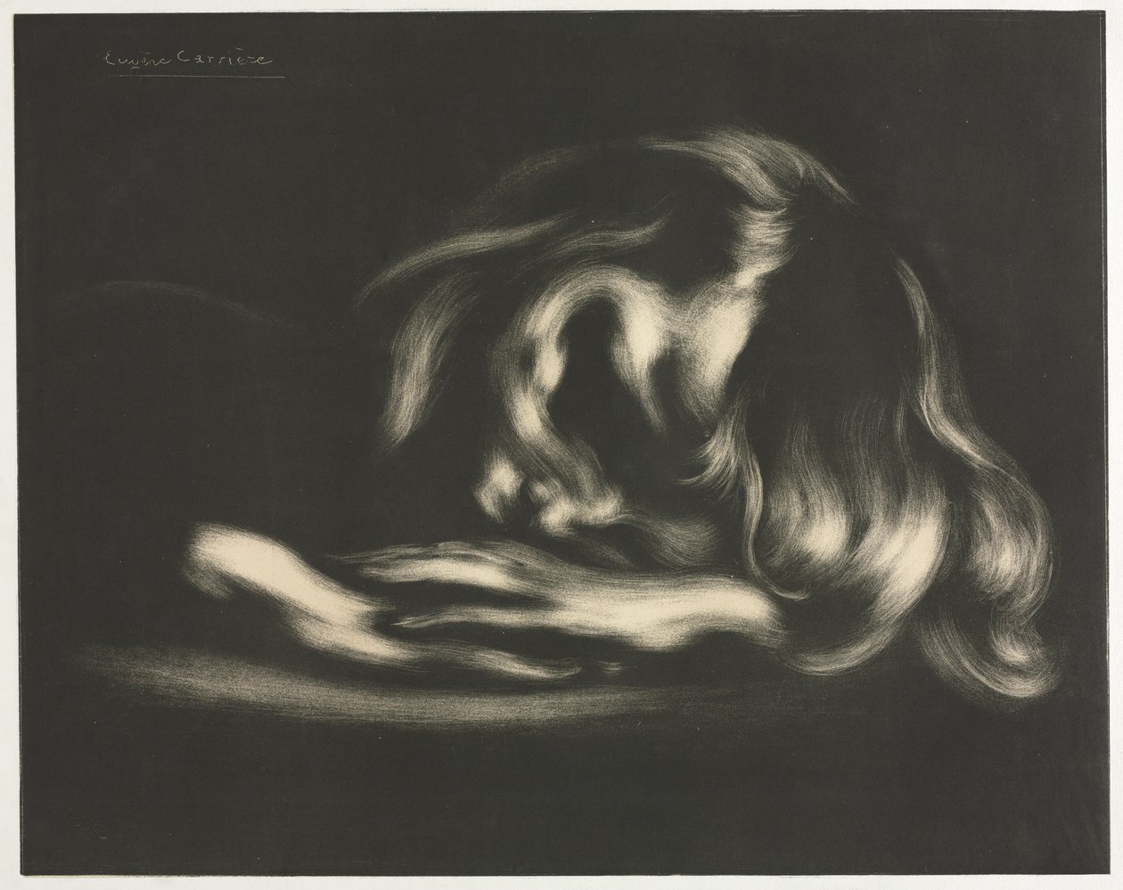 Sleep (Jean-René Carrière), fra The Album of Original Prints fra Vollard Gallery av Auguste Clot