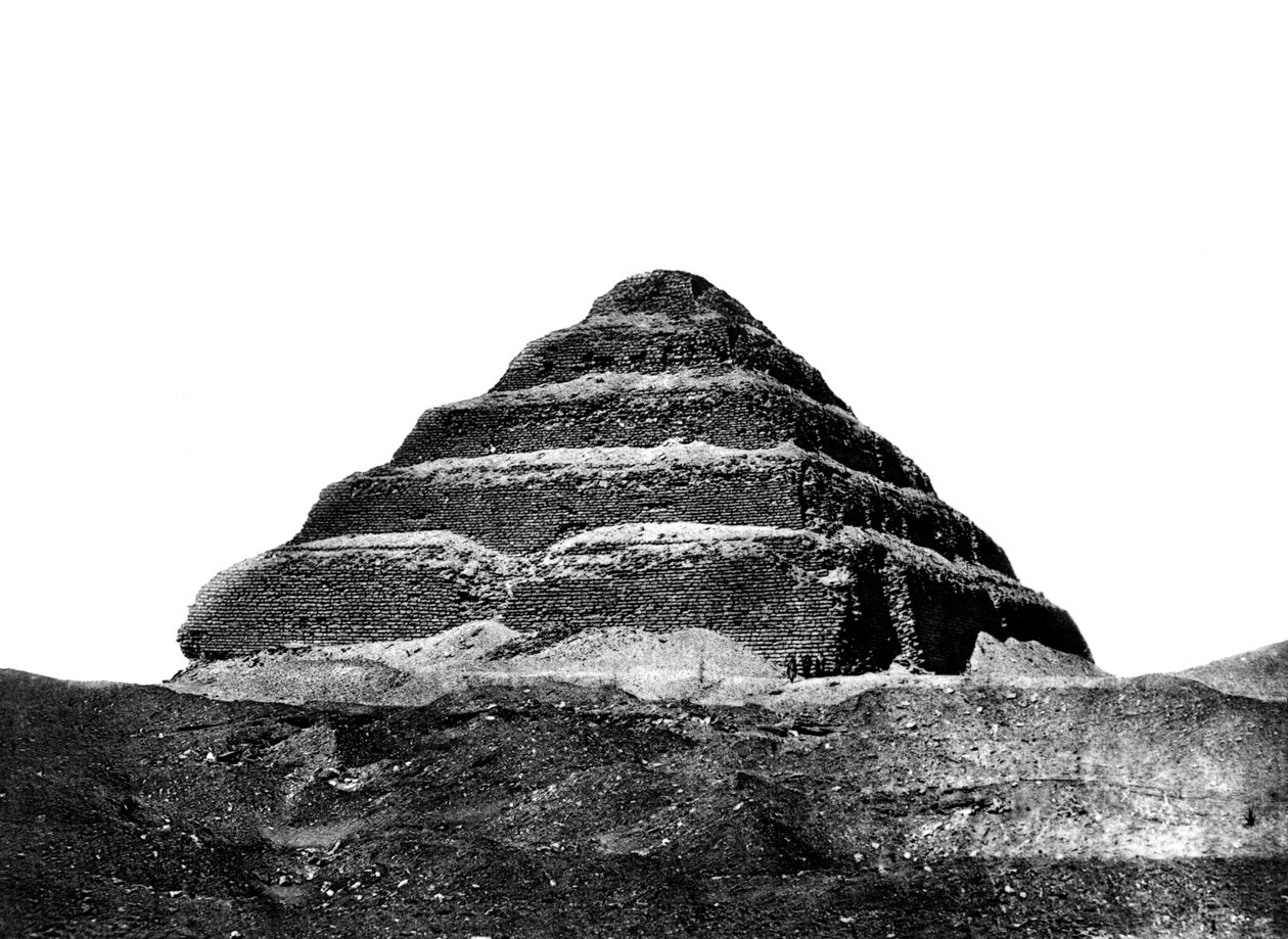 Memphis Saqqara, Egypt, 1893 av Auguste Edouard Mariette