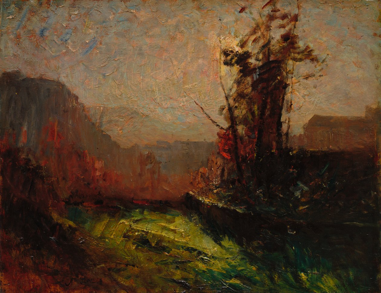 Crémieu, sett fra Chaillonnette, ca. 1867-1872. av Auguste Francois Ravier
