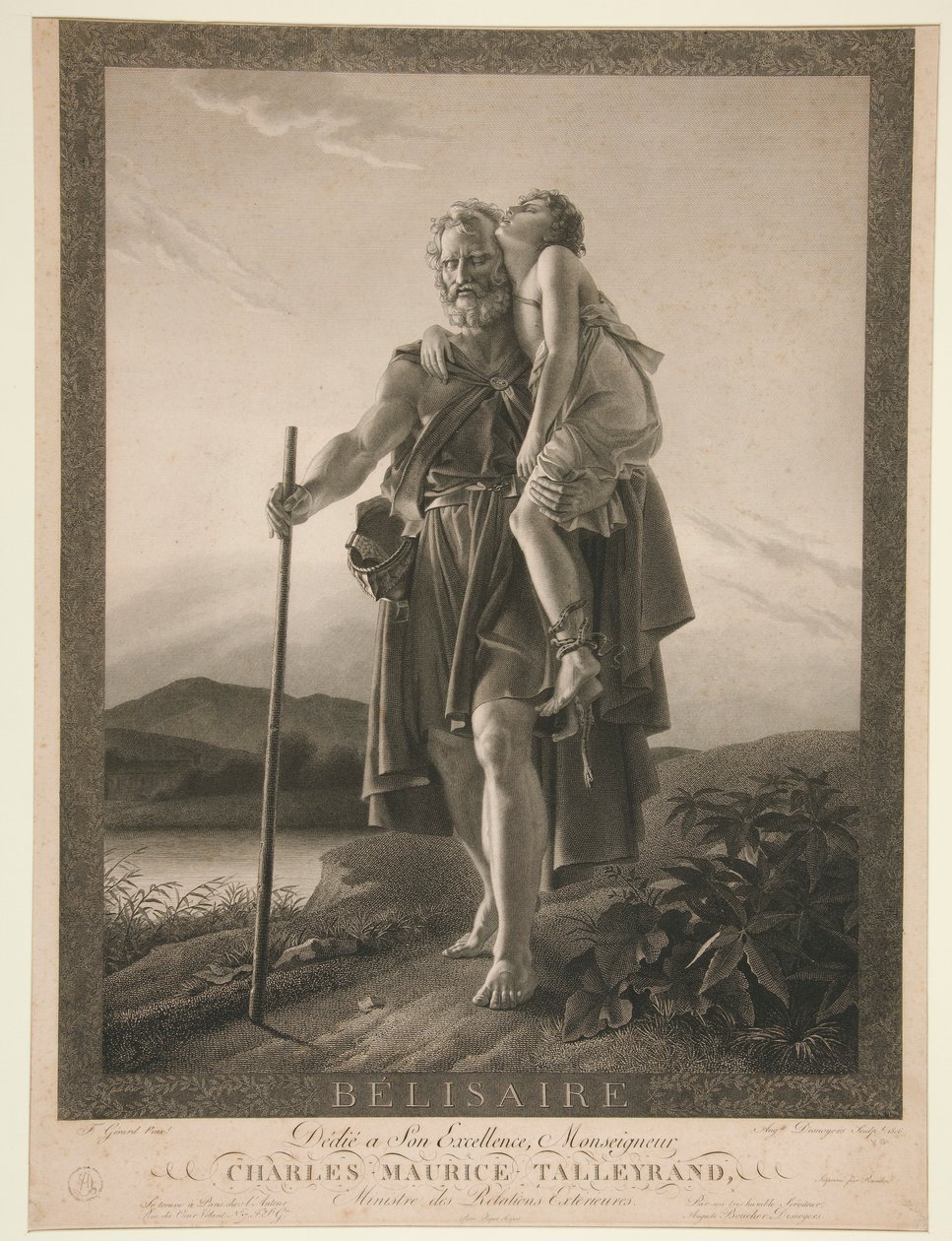 Belisarius av Auguste Gaspard Louis Desnoyers