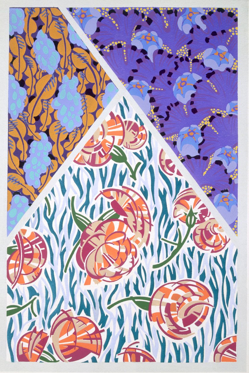Plate 16, fra 'Forms and Colours', ca. 1930 av Auguste H. Thomas