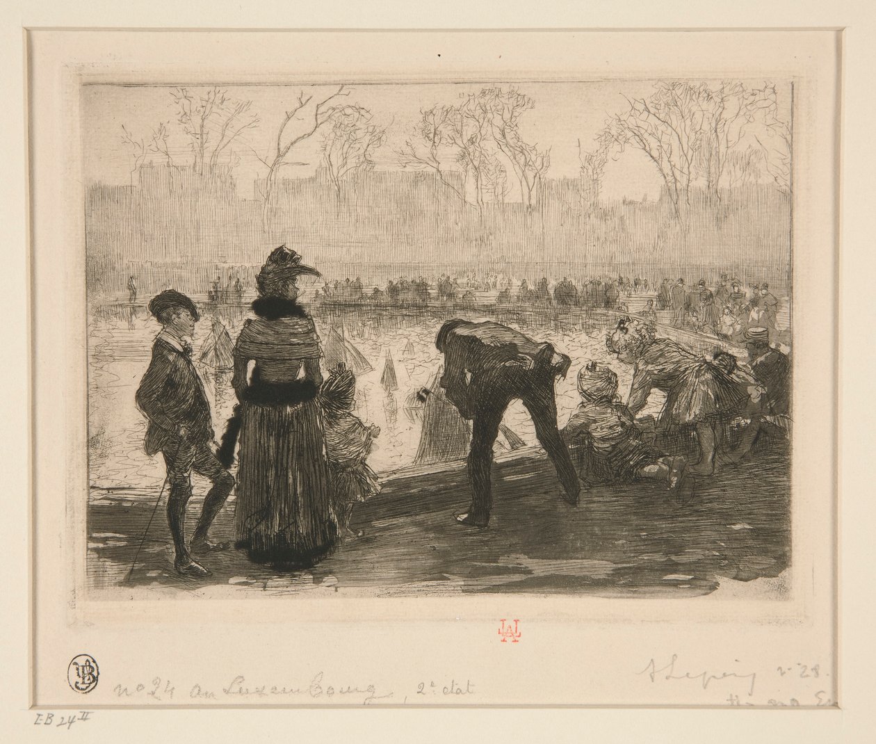 I Luxembourg (I Luxembourg) av Auguste Lepere