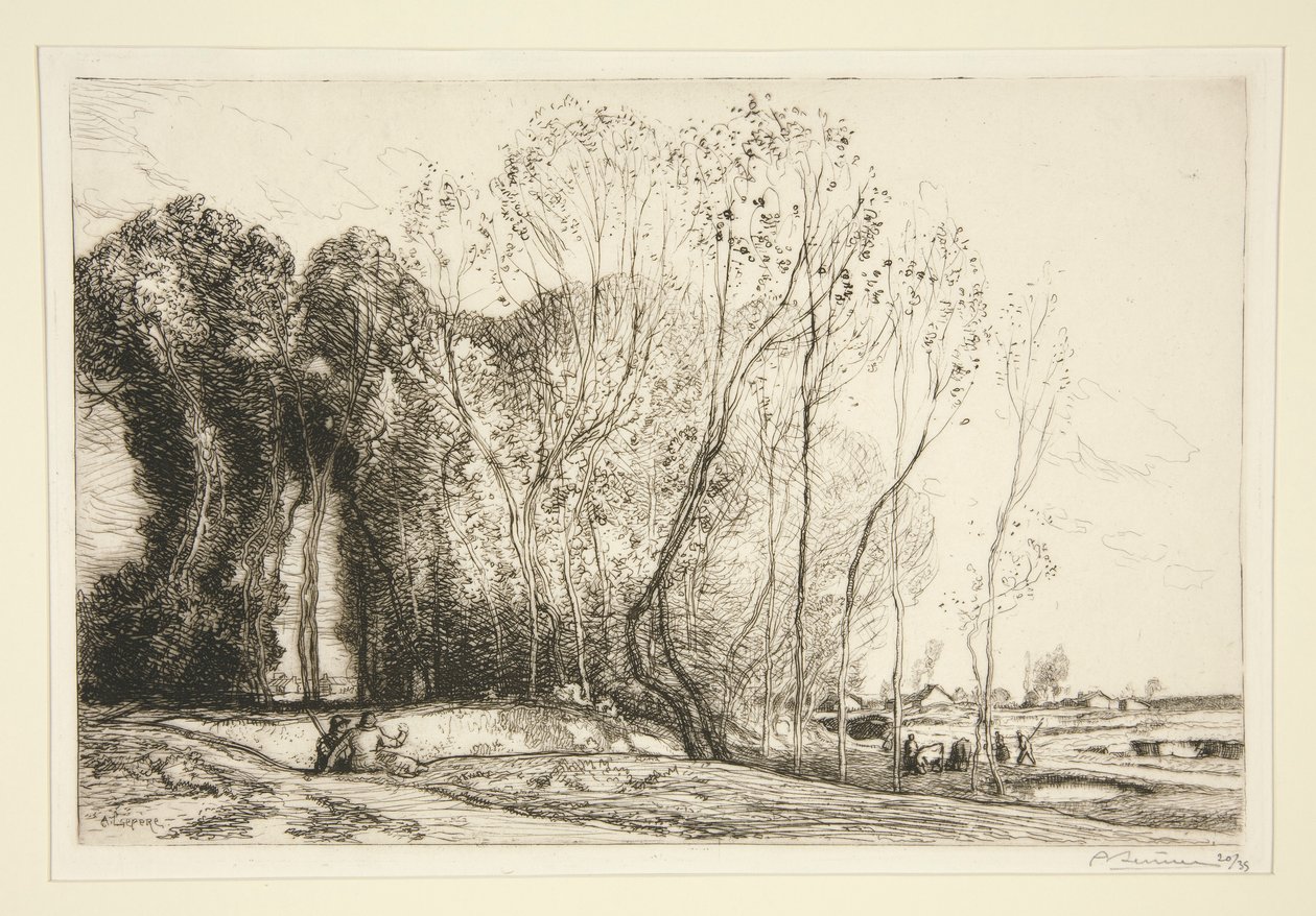 Vakker morgen av Auguste Lepere