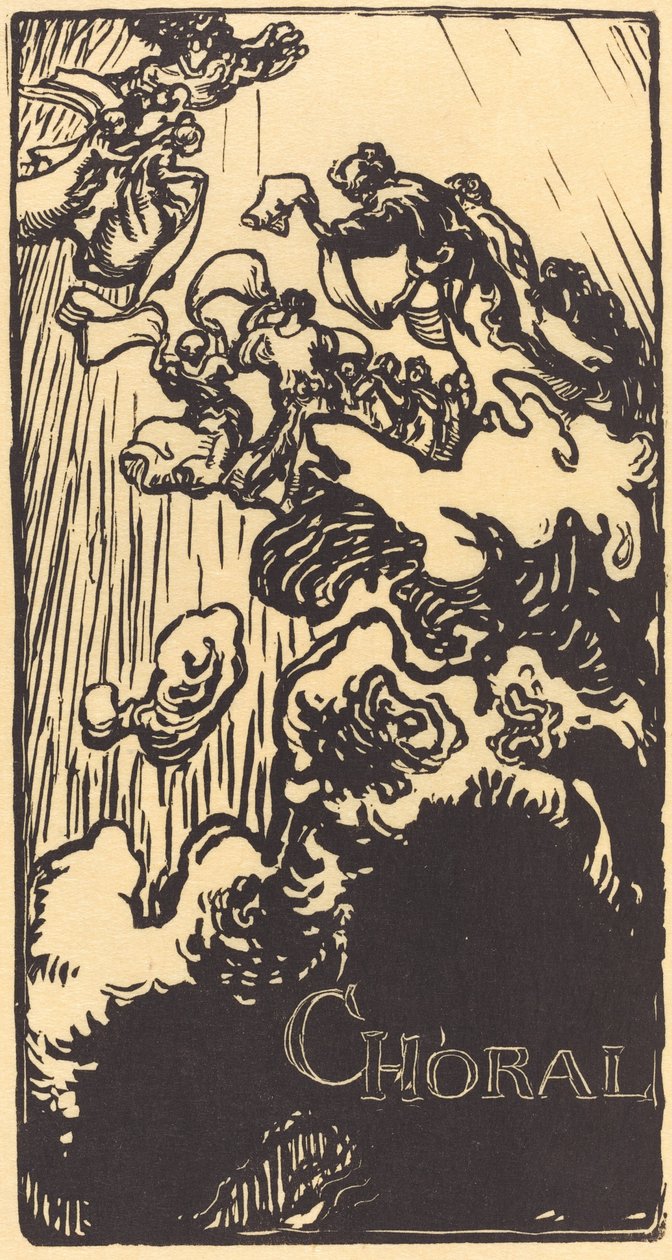 Kor, 1897. av Auguste Lepere
