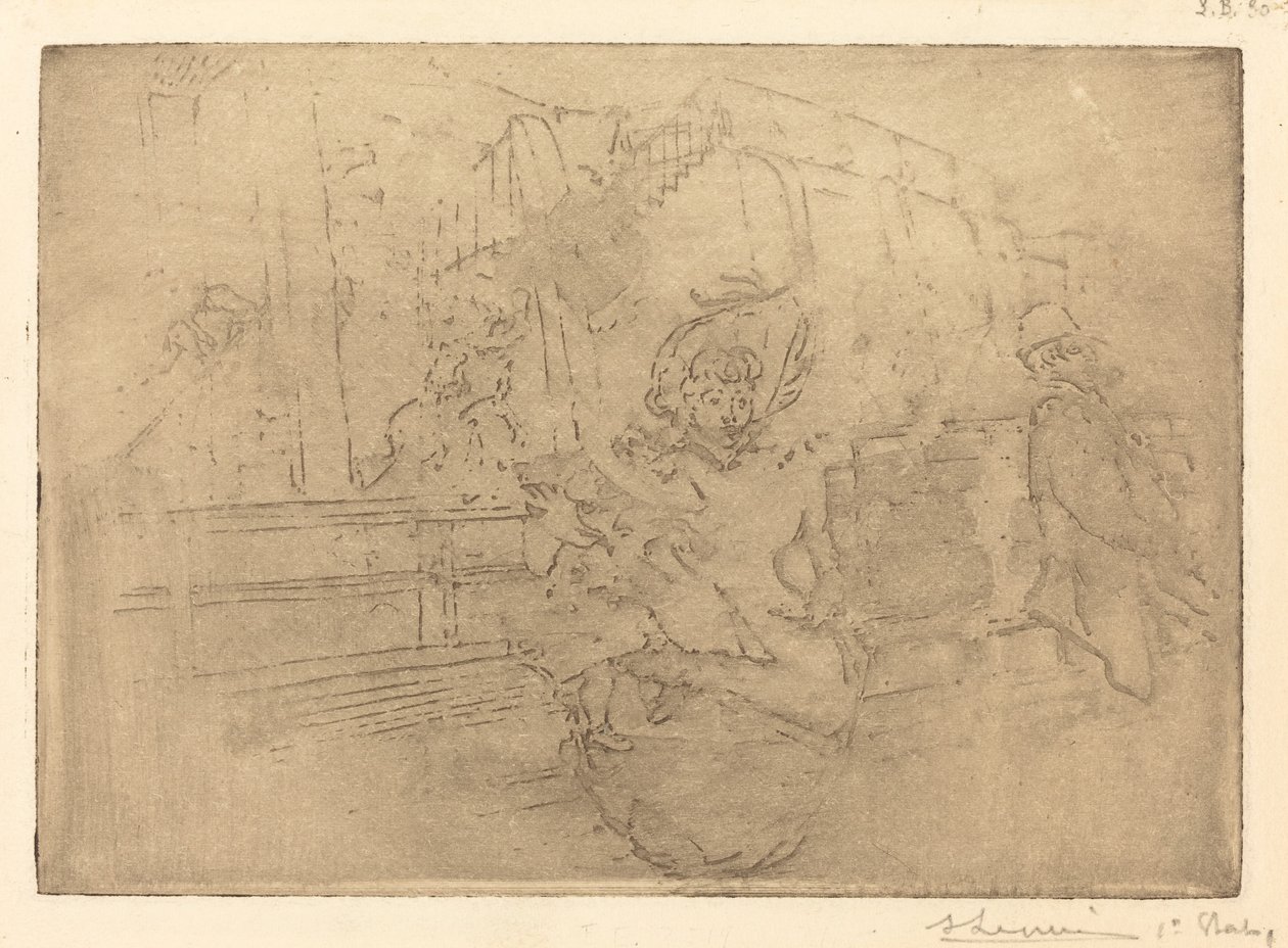 Avgang til Greenwich (Depart pour Greenwich) av Auguste Lepere