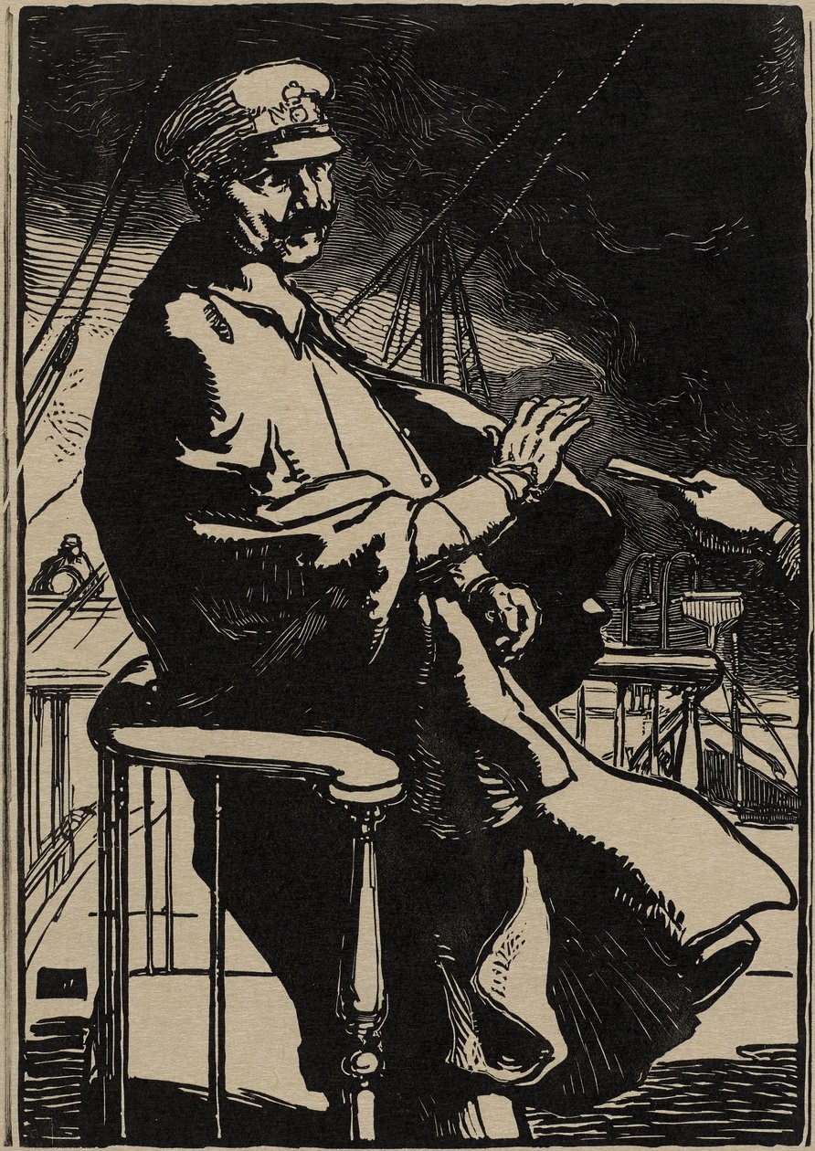 Keiser William på sin Yacht av Auguste Lepere