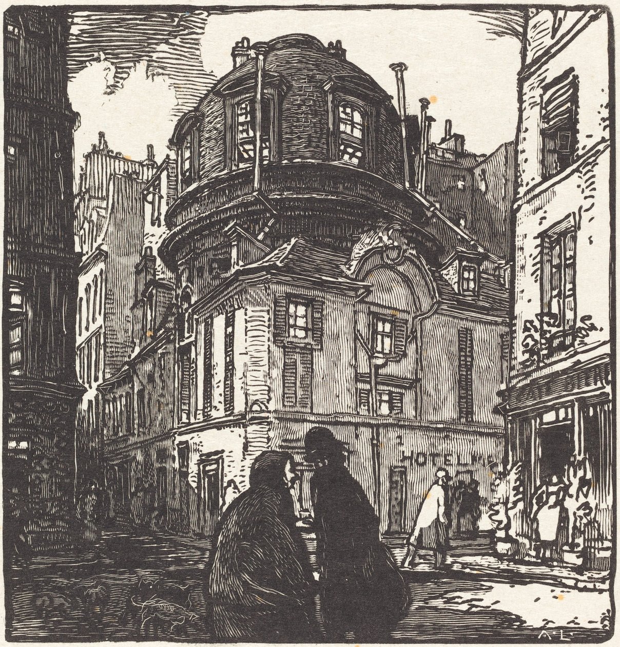Det gamle medisinske akademiet av Auguste Lepere