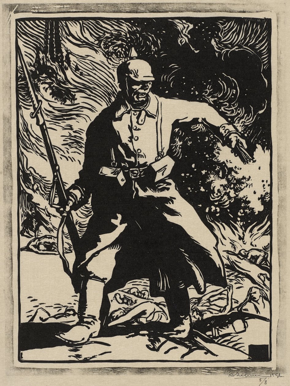 Den prøyssiske soldaten av Auguste Lepere
