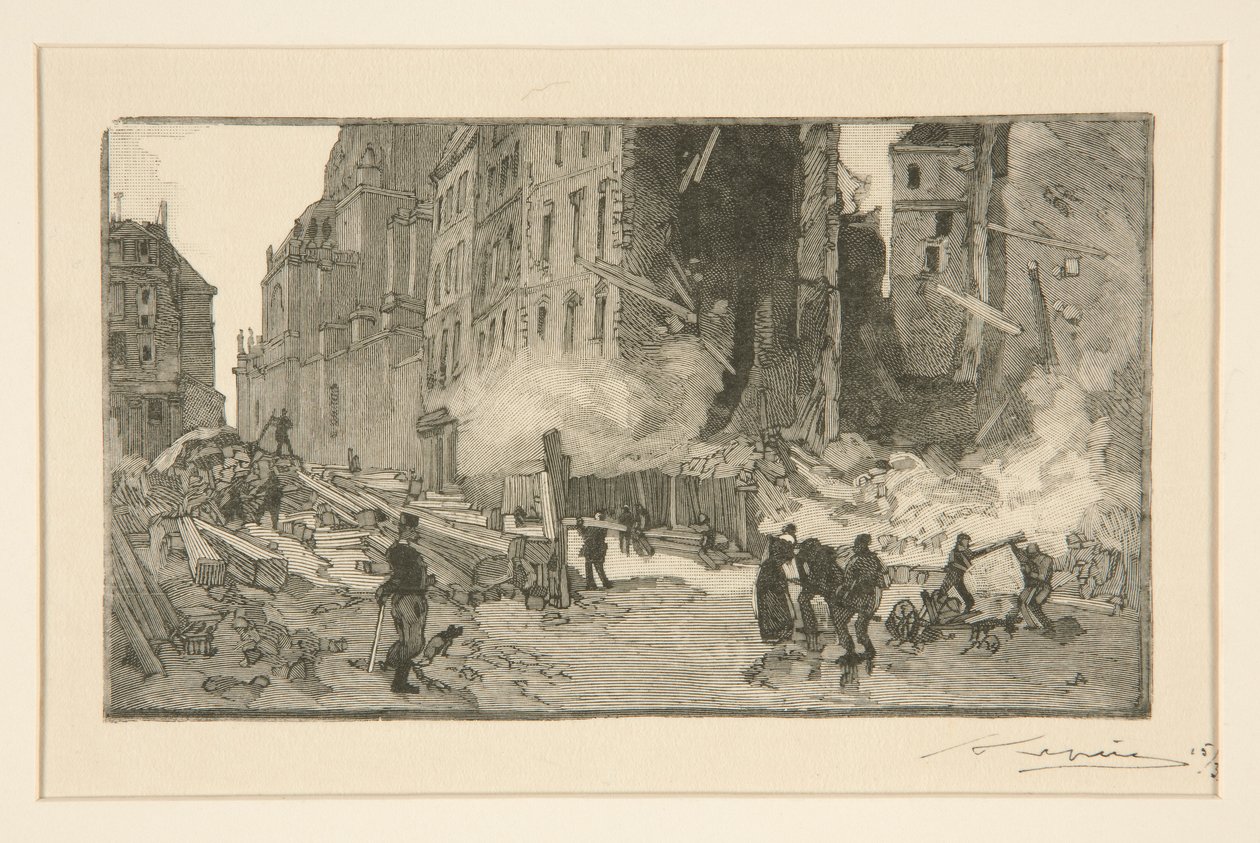 Ouvriers (arbeidere) av Auguste Lepere
