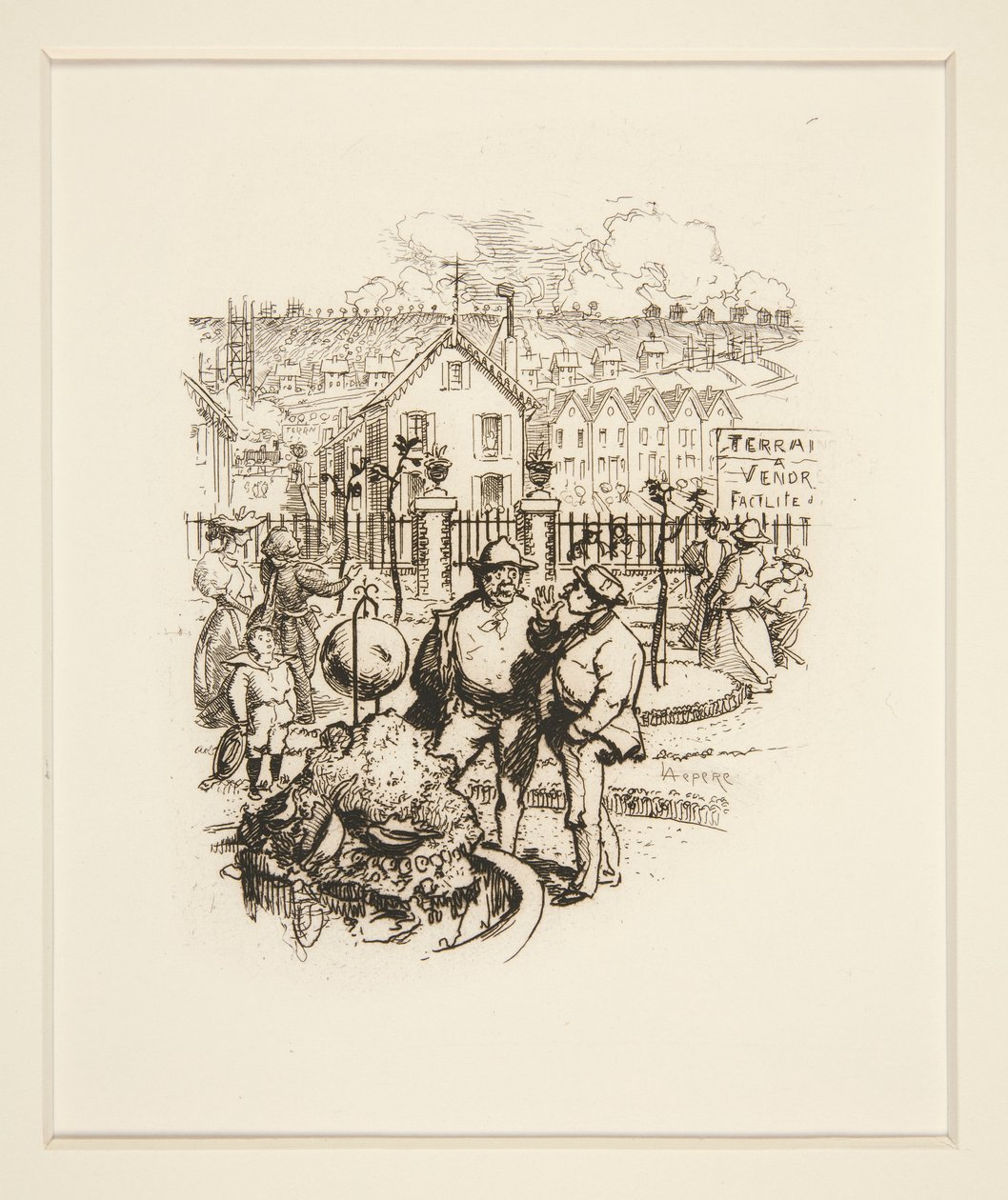 Forstadsparken av Auguste Lepere