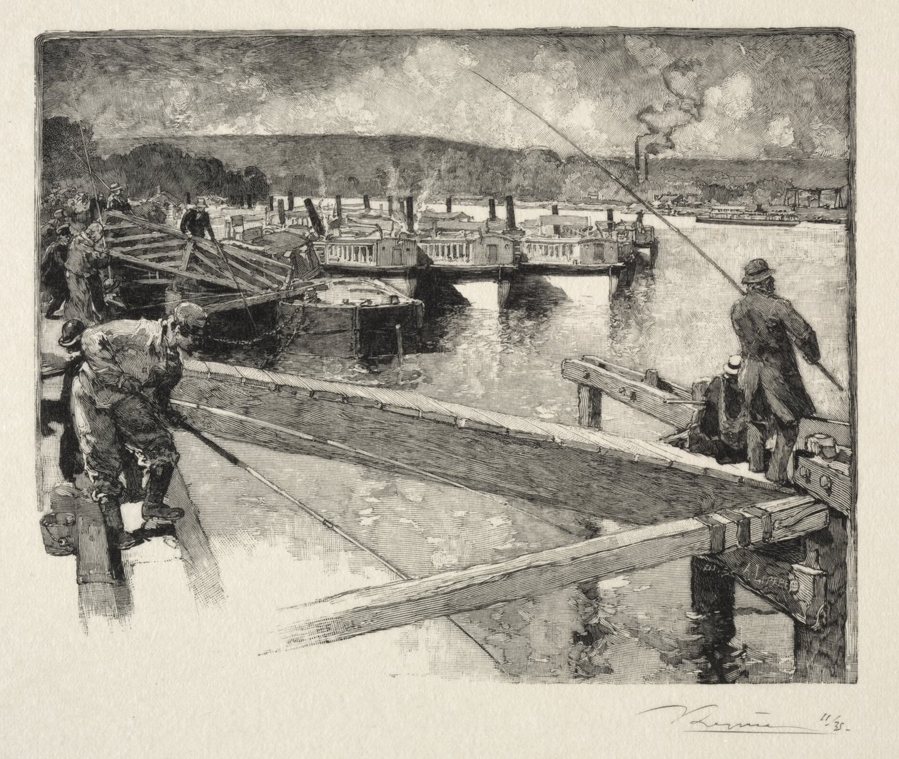 Omnibusgarasjen av Auguste Louis Lepère