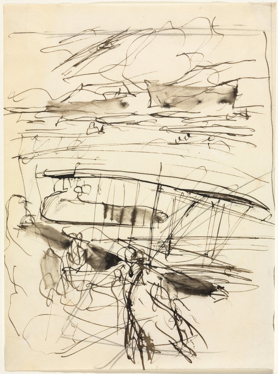 Fly som hviler på bakken, 1914. av Auguste Louis Lepère