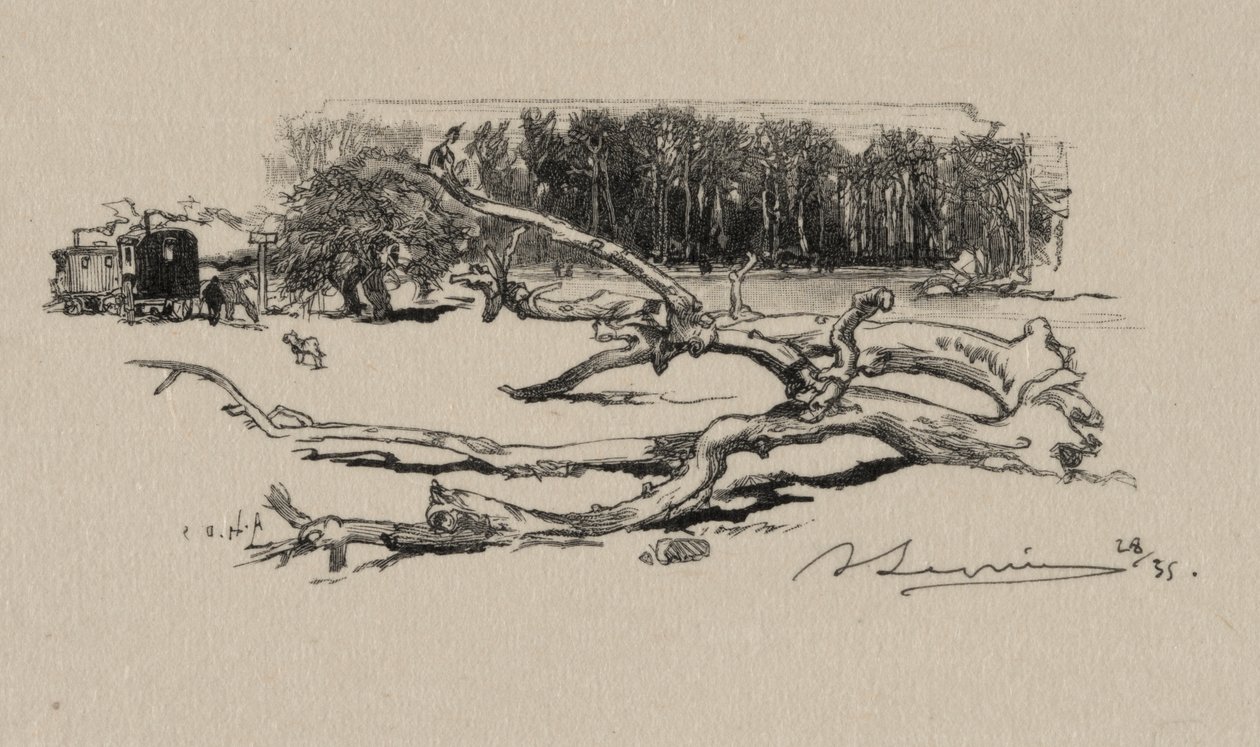 Tornens veikryss av Auguste Louis Lepère