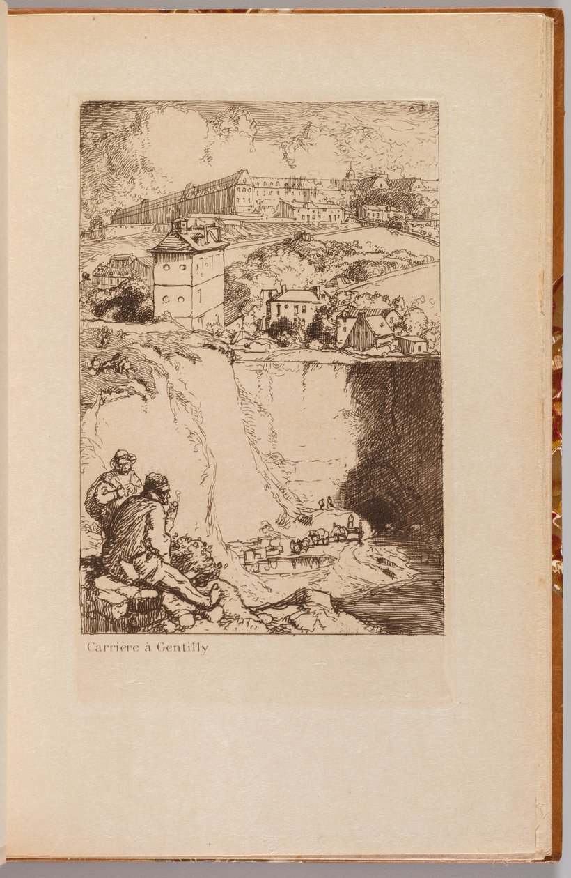 Katalog over utstillingen til August Lepère: Karriere i Gentilly av Auguste Louis Lepère