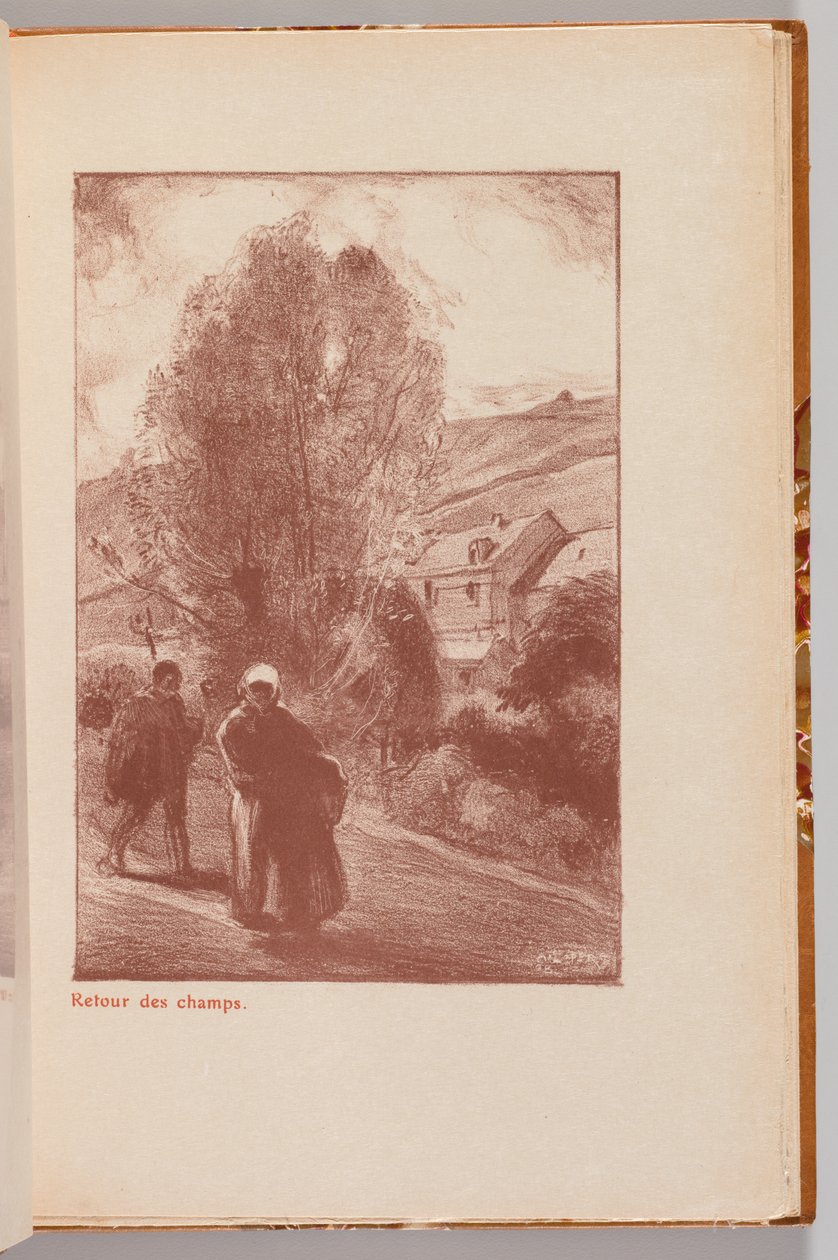 Auguste Lepère: Retur fra Fields-utstillingskatalogen av Auguste Louis Lepère